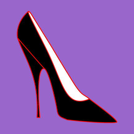Above the 9's Logo art_shoe